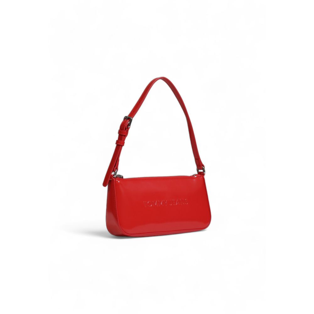 Tommy Hilfiger – Rote Handtasche aus Polyethylen