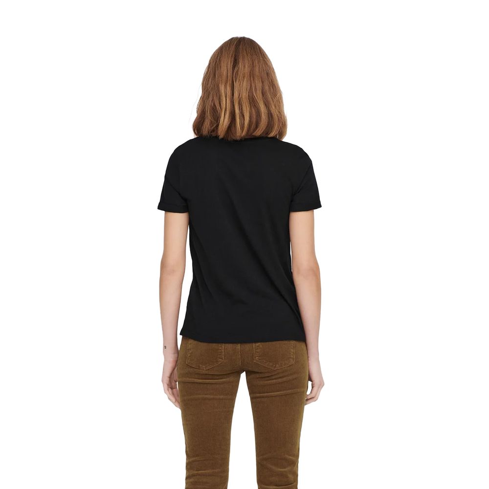 Hauts et t-shirts en coton noir uniquement