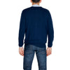 Jack Jones Blue Cotton Cardigan