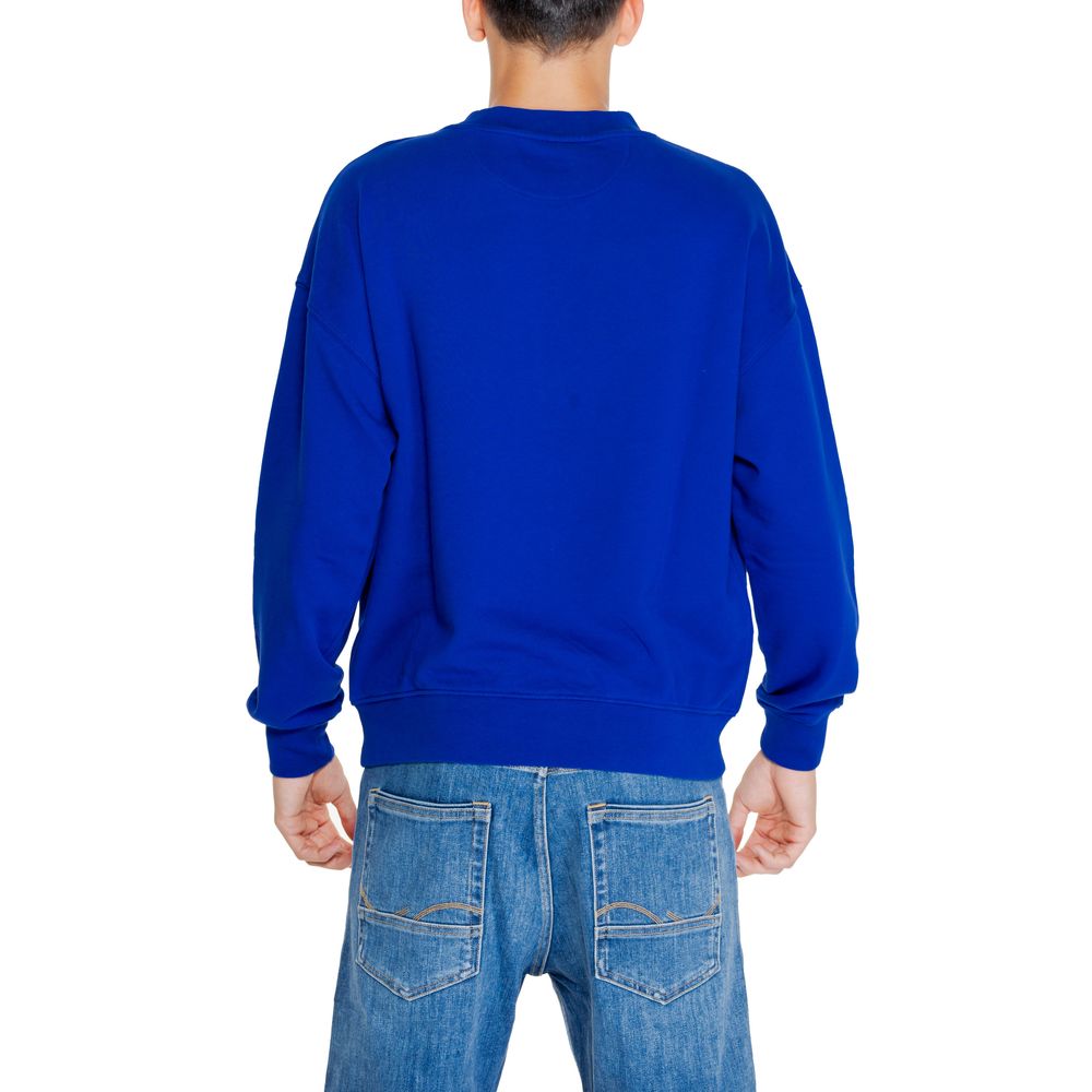 Replay - Blauer Baumwollpullover