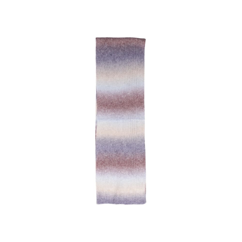 Foulard acrylique multicolore uniquement