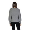 Only – Grauer Pullover aus recyceltem Polyester