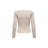 Only Beige Viscose Sweater