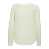 Only White Polyester Sweater