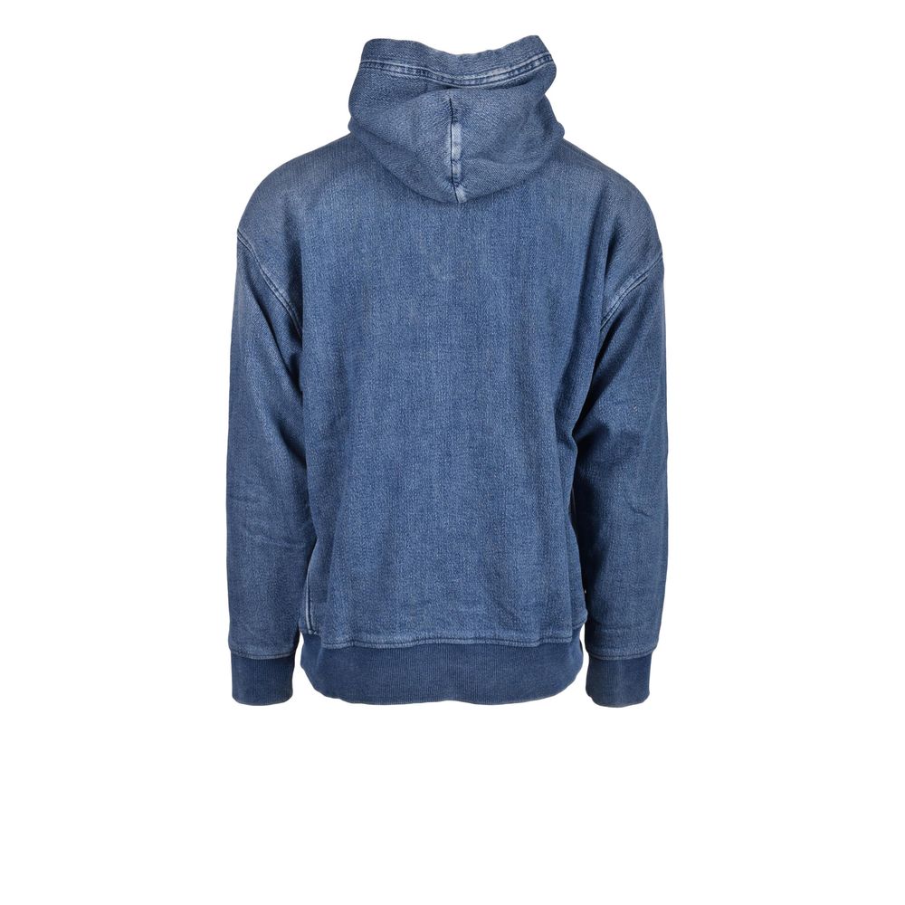 Diesel Blue Cotton Sweater