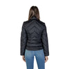 Guess Black Polyamide Jackets & Coat