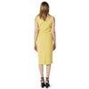 Sandro Ferrone Yellow Polyester Dress