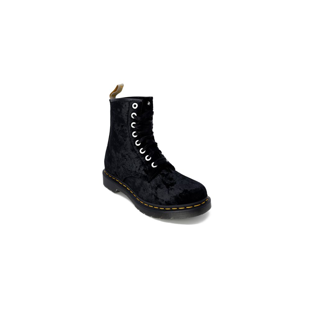 Dr. Martens Black Polyester Boot