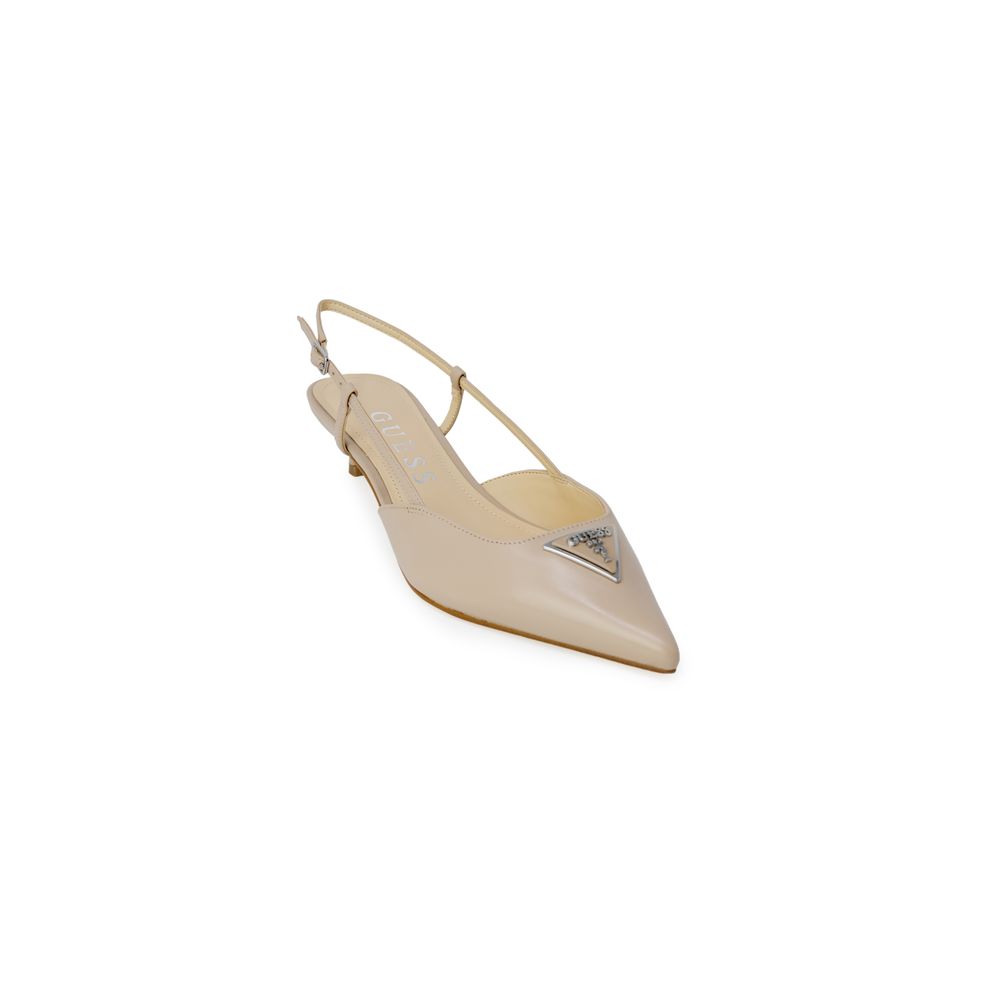 Guess Beige Polyester Pump