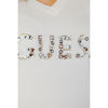 Guess White Viscose Tops & T-Shirt