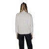 Street One Cream Polyester Sweater