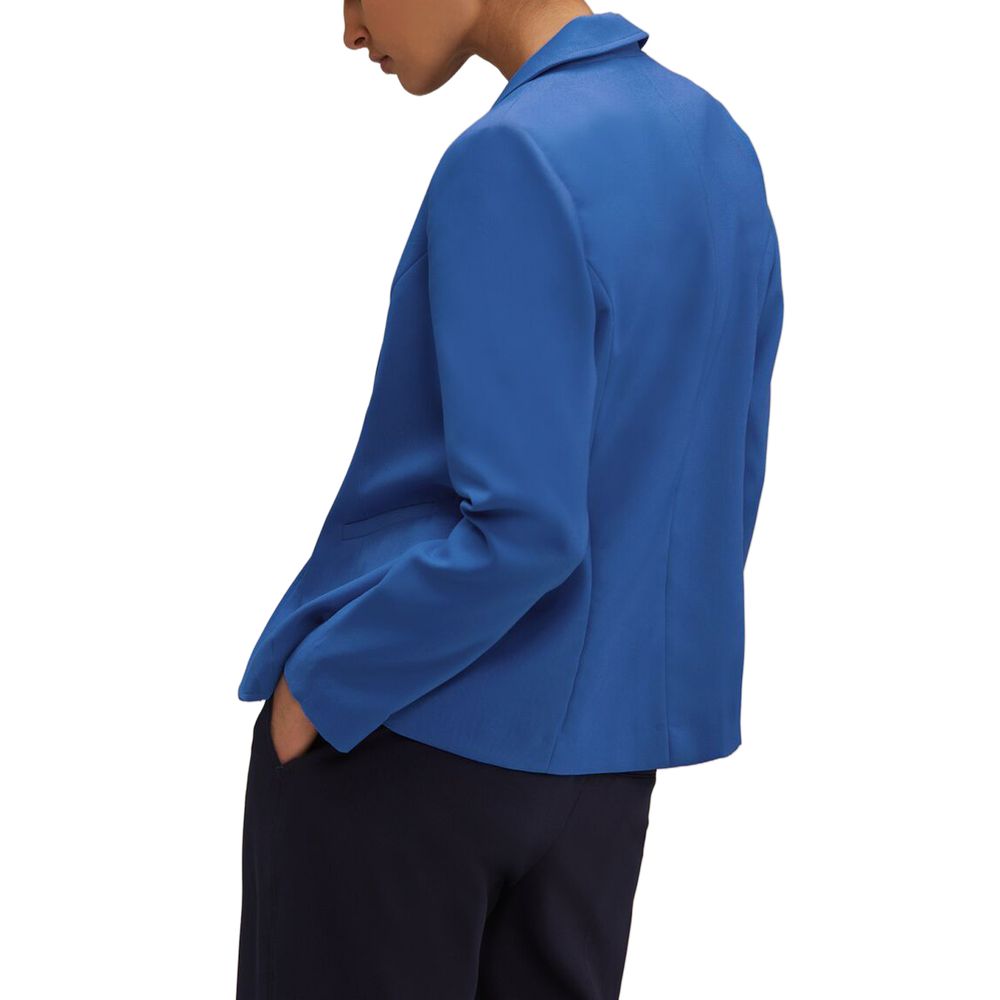 Street One Blue Polyester Suits & Blazer