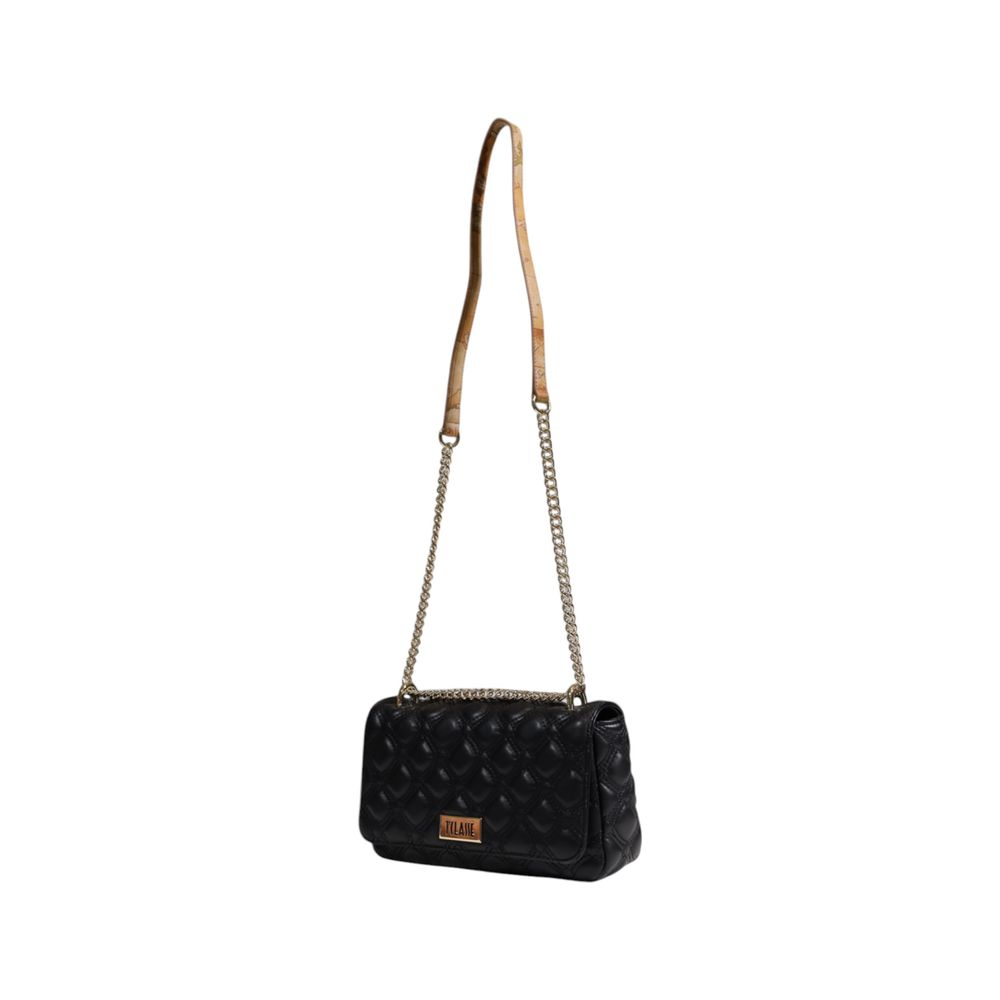 Alviero Martini Prima Classe Black Polyethylene Handbag