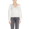 Vero Moda Cream Polyester Tops & T-Shirt