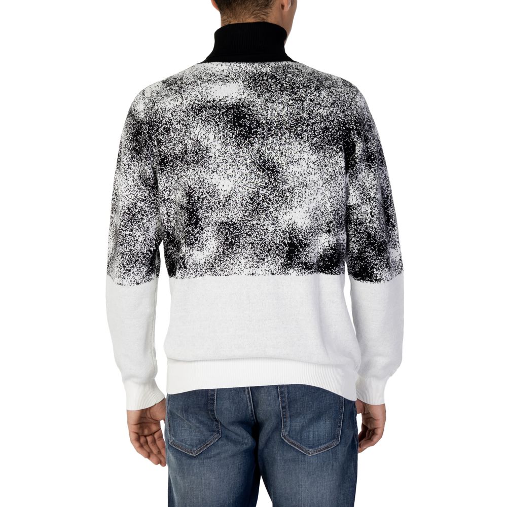 Antony Morato White Cotton Sweater