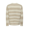 Only & Sons Cream Acrylic Sweater