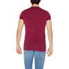 Emporio Armani Underwear Bordeaux Cotton T-Shirt