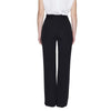 Sandro Ferrone Black Polyester Jeans & Pant