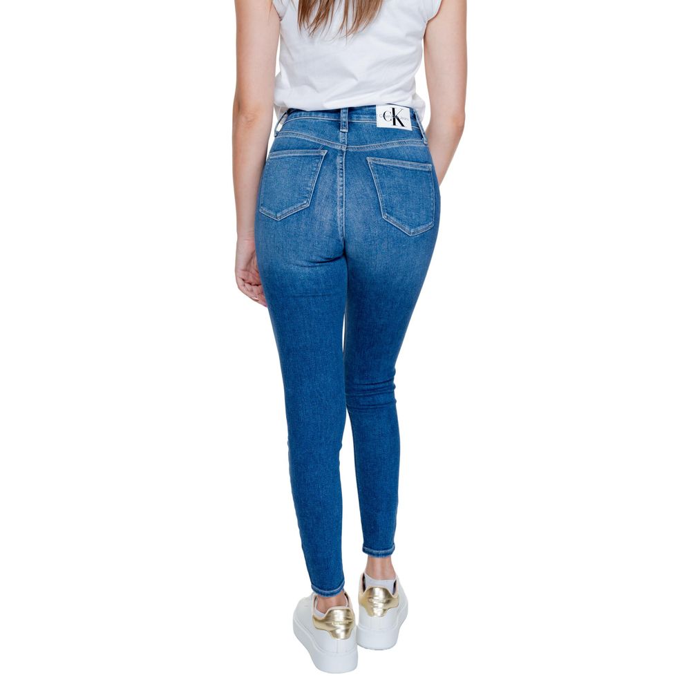 Calvin Klein Jeans Blue Cotton Jeans & Pant