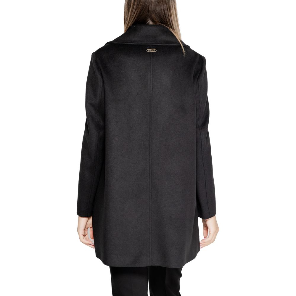 Alviero Martini Prima Classe Black Polyester Jackets & Coat