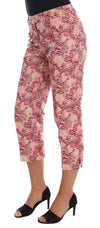 Pantalon élégant en brocart fleuri Dolce &amp; Gabbana