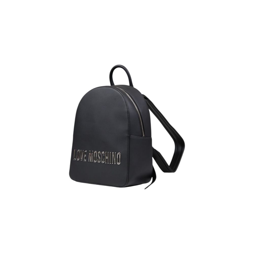 Love Moschino Gray Polyethylene Backpack