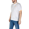 Refrigiwear White Cotton Polo Shirt