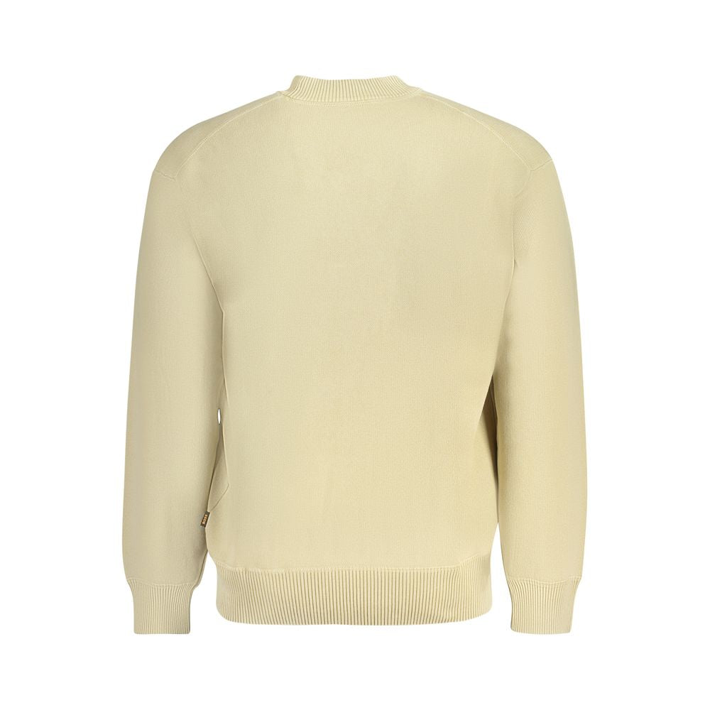 Hugo Boss Beige Cotton Sweater