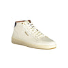 Blauer White Polyester Sneaker