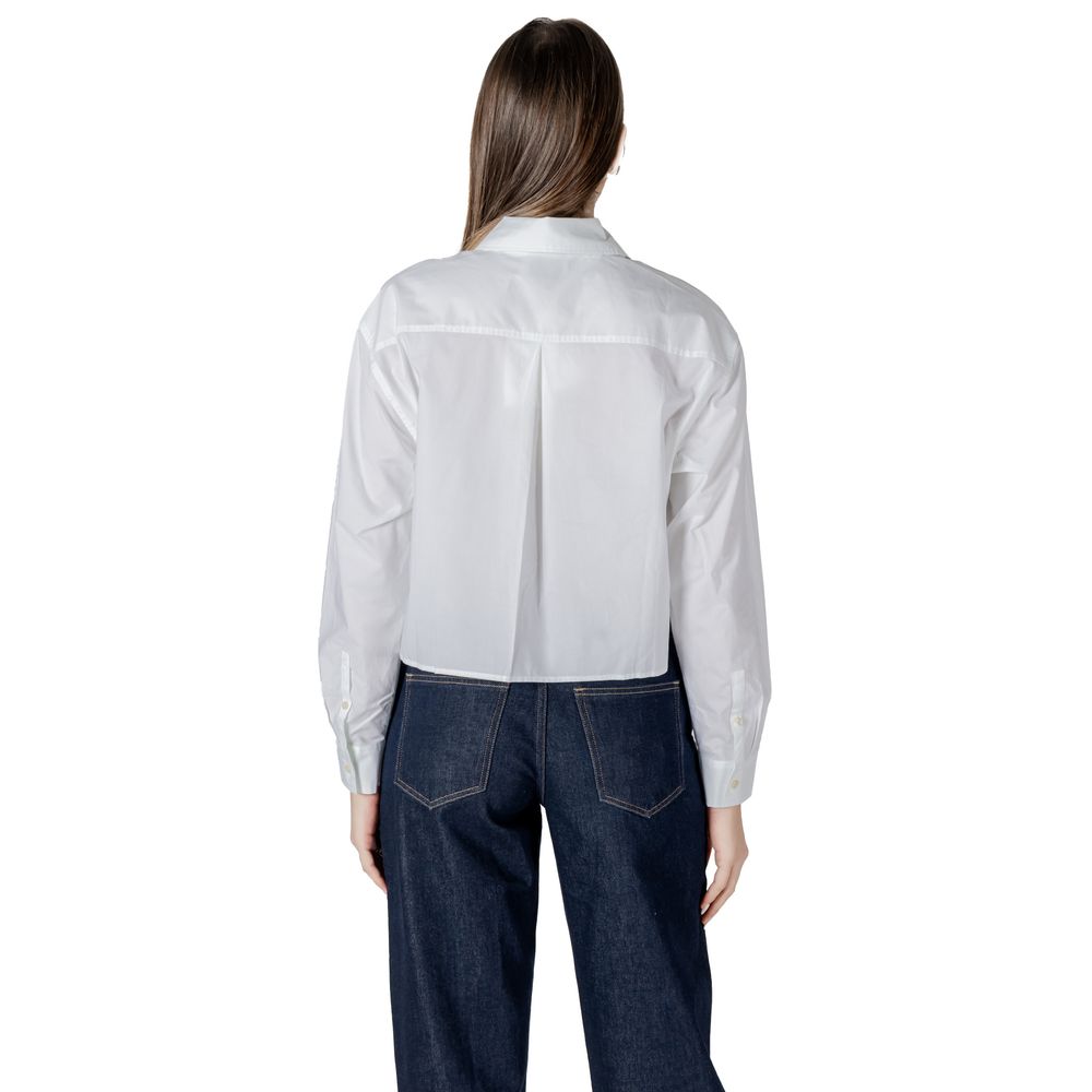 Calvin Klein Jeans White Cotton Shirt