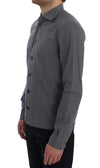 Dolce & Gabbana Elegant Gray Cotton Dress Shirt