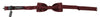 Dolce & Gabbana Elegant Maroon Silk Bow Tie