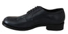 Dolce &amp; Gabbana – Elegante Derby-Schuhe aus blauem Leder