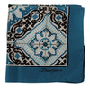 Foulard en soie multicolore élégant pour homme Dolce &amp; Gabbana