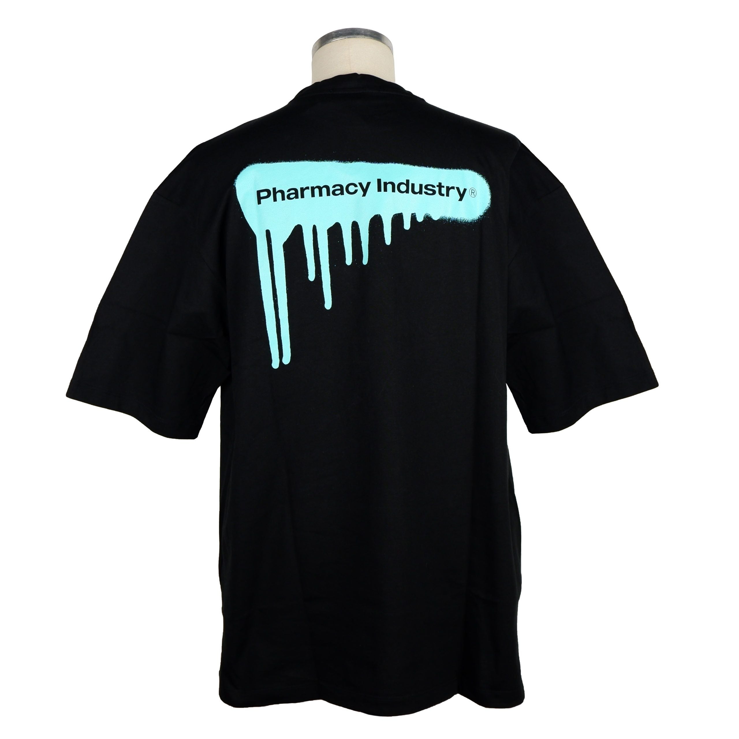 Pharmacy Industry Black Cotton Men T-Shirt